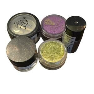 Lot of 5 Mineral Glow Glitter Make up or crafts‎ Unopened New